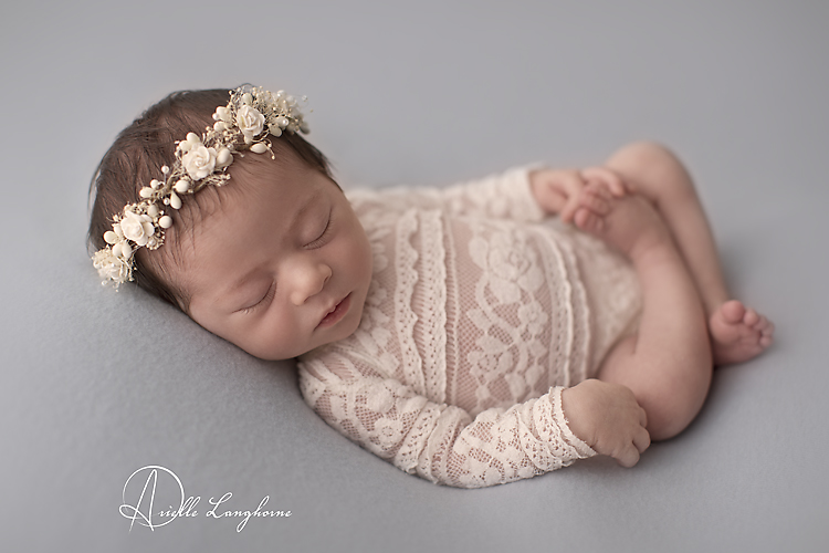 Mia, little ballerina, Pensacola Newborn Photographer