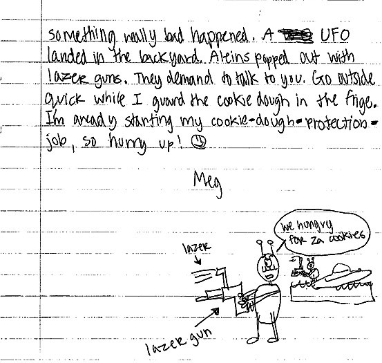 A funny note
